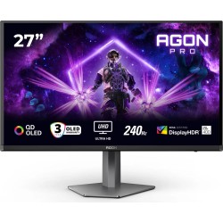 AOC GAMING AOC Agon Pro AG276UZD 26.5" UHD 16:9 gerader UHD QD-OLED Gaming Monitor 0.03ms, 240Hz, USB-C (AG276UZD)