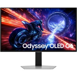 Samsung 27 Zoll Odyssey G60SF OLED Gaming Monitor, Bildschirm mit OLED-Panel, 2.560 x 1.440 Pixel, 500 Hz, 0,03 ms (G/G) (LS27F