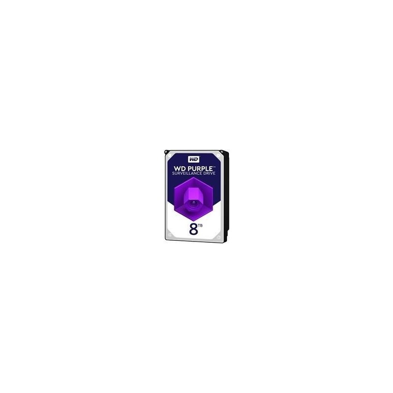 WD Purple WD82PURZ - Festplatte - 8TB - intern - 3.5" (8,9 cm) - SATA 6Gb/s - 7200 U/min - Puffer: 256MB (WD82PURZ)