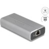 Delock USB 40 Gbps Type-C Netzwerk Adapter 10 Gigabit LAN 1 x RJ45 (64349)