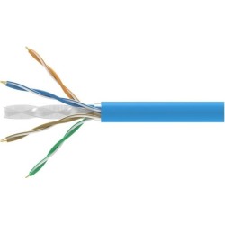 Equip Bulkkabel - 305 m - UTP - CAT 6a - halogenfrei, robust - blue (RAL 5012) (404542)
