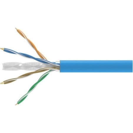 Equip Bulkkabel - 305 m - UTP - CAT 6a - halogenfrei, robust - blue (RAL 5012) (404542)