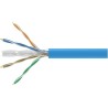 Equip Bulkkabel - 305 m - UTP - CAT 6a - halogenfrei, robust - blue (RAL 5012) (404542)