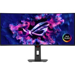 ASUS ROG Strix QD-OLED XG34WCDG, Gaming-Monitor 86.8 cm (34 Zoll), schwarz, WQHD, Curved, HDR, DP, HDMI, USB-C, 175Hz Panel [En