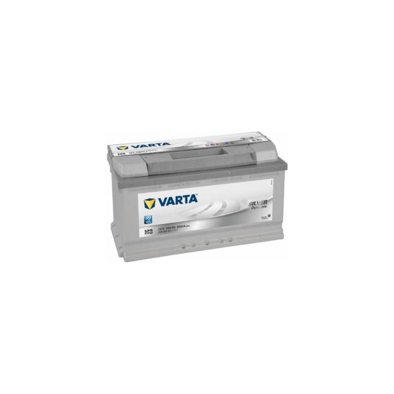 Varta Autobatterie Silver Dynamic H3 12 V 100 Ah ETN 600 402 083 T1 Zellanlegung 0 (600402083 3162)