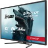 iiyama 43" VA-panel, Pro-Gaming, G-Master Red Eagle, UHD 3840x2160@144Hz, 0.4ms (MPRT), 550cdm² HDR, FreeSync, Speakers 2x 7W,