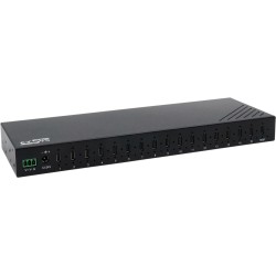 EXSYS EX-12276HMS 16-Port USB 3.2 Gen 2 Metall HUB, mit 16x C-Anschlüsse (EX-12276HMS)