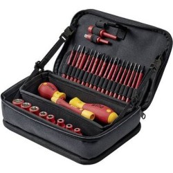 Wiha slimVario electric 7209N - Werkzeugset - 32 Stücke - in multifunctional flexible bag (43465)