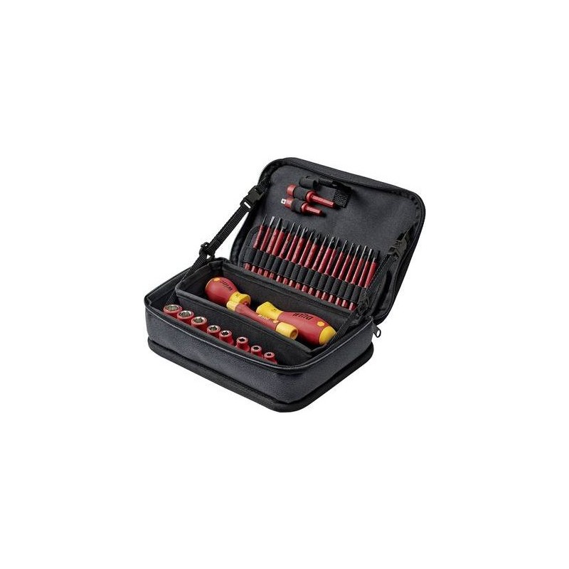 Wiha slimVario electric 7209N - Werkzeugset - 32 Stücke - in multifunctional flexible bag (43465)