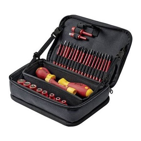 Wiha slimVario electric 7209N - Werkzeugset - 32 Stücke - in multifunctional flexible bag (43465)