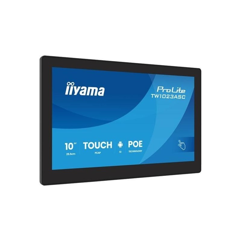 Iiyama 10.1" TW1023ASC-B3P 16 Touch IPS mHDMI - Flachbildschirm (TFT/LCD) - 10,1" (TW1023ASC-B3P)