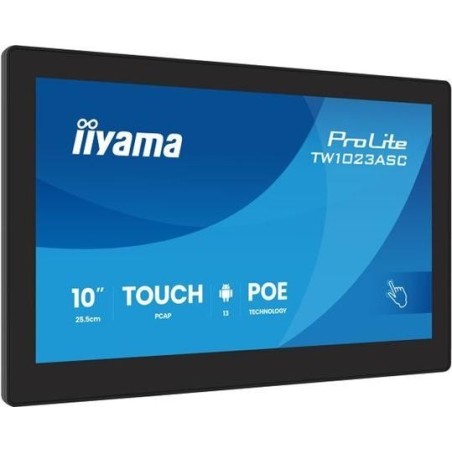 Iiyama 10.1" TW1023ASC-B3P 16 Touch IPS mHDMI - Flachbildschirm (TFT/LCD) - 10,1" (TW1023ASC-B3P)