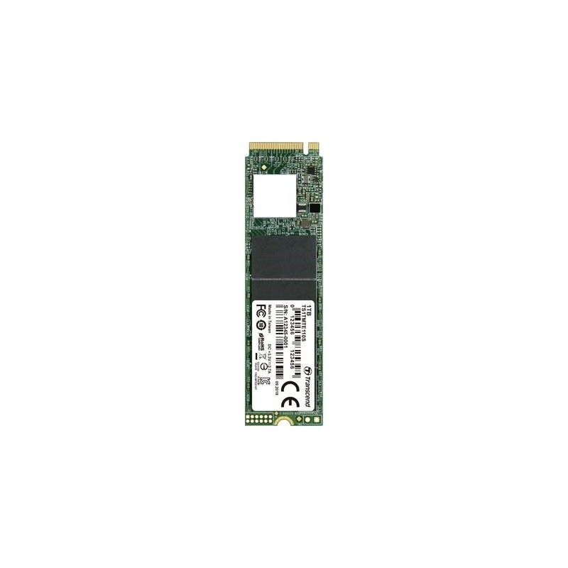 Transcend TS1TMTE110S Interne SATA M.2 SSD 2280 1 TB 110S Retail PCIe 3.0 x4 (TS1TMTE110S)