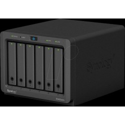 Synology DiskStation DS620SLIM NAS & Speicherserver Eingebauter Ethernet-Anschluss Desktop Schwarz (DS620SLIM)