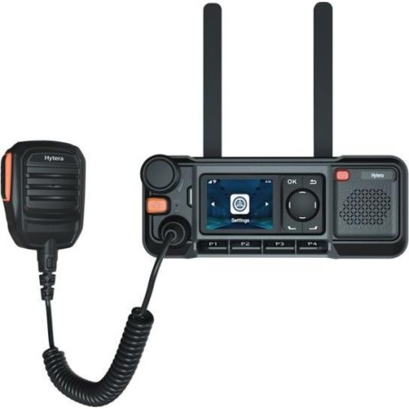 Hytera MNC360 PoC LTE Mobilfunkgerät - Zwei-Wege-Funkgerät für Fahrzeuge, GPS, 4W Lautsprecher, Android (MNC360)
