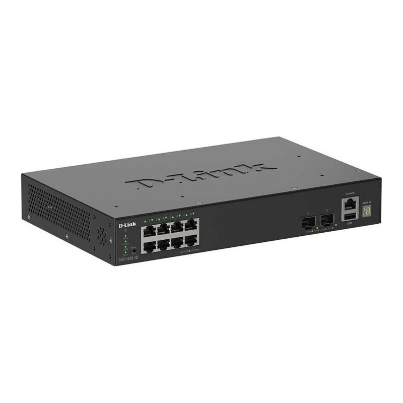D-Link SmartPro DGS-1530-10 - Switch - Smart (DGS-1530-10/E)