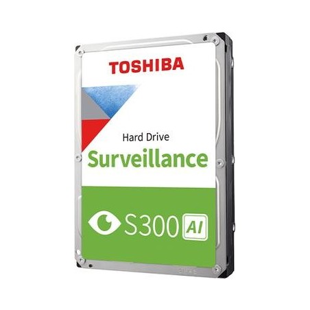 Toshiba S300 AI - Festplatte - Überwachung - 10 TB - intern - 3.5" (8.9 cm) (MG10ADA10TE-V)