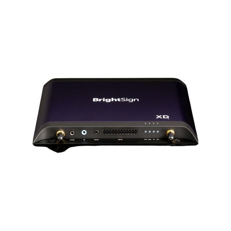 BrightSign XD6 XD236 XD236 Digital-Signage-Player – 256 GB SSD – BrightSign OS – 4K UHD – Schwarz