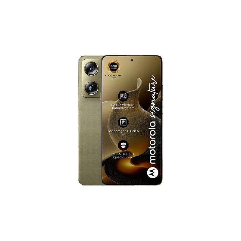 Motorola Signature 5G 16/512GB Android 16 Smartphone Martini Olive (PBAB0003SE)