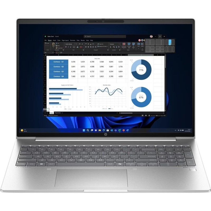 HP ProBook 460 G11 – 16" WUXGA Laptop – Intel Core Ultra 7 155U – 16GB DDR5 – 512GB SSD – DE QWERTZ (D05D0ES#ABD)