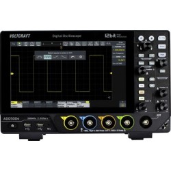Voltcraft ADO-5004 Digital-Oszilloskop 500 MHz 4-Kanal 2.5 GSa/s 250 Mpts 12 Bit