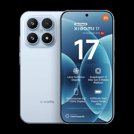 Xiaomi 17 5G Smartphone 12GB RAM 512GB Ice Blue 6.3" OLED IP68