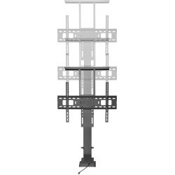 Equip Pro - Aufstellung für LCD TV (motorisiert) - Kunststoff, Aluminium, Stahl - Schwarz - Bildschirmgröße: 94-165.1 cm (37"-6