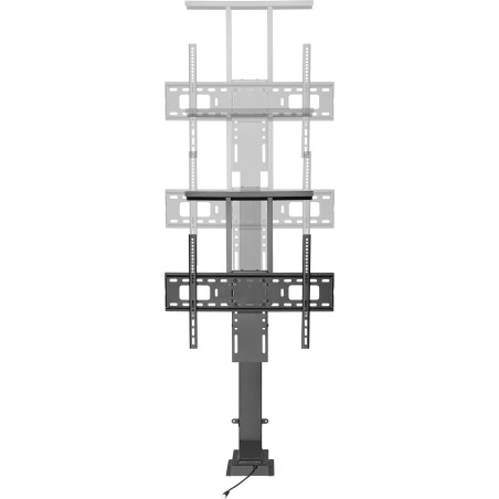 Equip Pro - Aufstellung für LCD TV (motorisiert) - Kunststoff, Aluminium, Stahl - Schwarz - Bildschirmgröße: 94-165.1 cm (37"-6