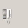 Siedle SET CA 812-1 E/W. Übertragungstechnik: Verkabelt. Produktfarbe: Edelstahl, Weiß, Platzierung: Wand (210008738-00)