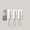 Siedle SET CA 812-3 E/W Edelstahl - Weiß (210008740-00)