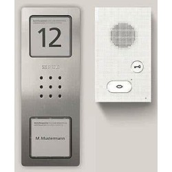 SIEDLE SET CAB 850-1 E/W Audio-Set Basic Edelstahl (210008742-00)