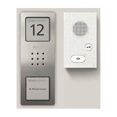 SIEDLE SET CAB 850-1 E/W Audio-Set Basic Edelstahl (210008742-00)