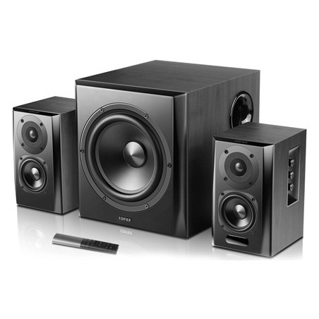 Edifier S351DB - Lautsprechersystem - für PC - 2.1-Kanal - kabellos - Bluetooth - 150 Watt (Gesamt) (S351DB)