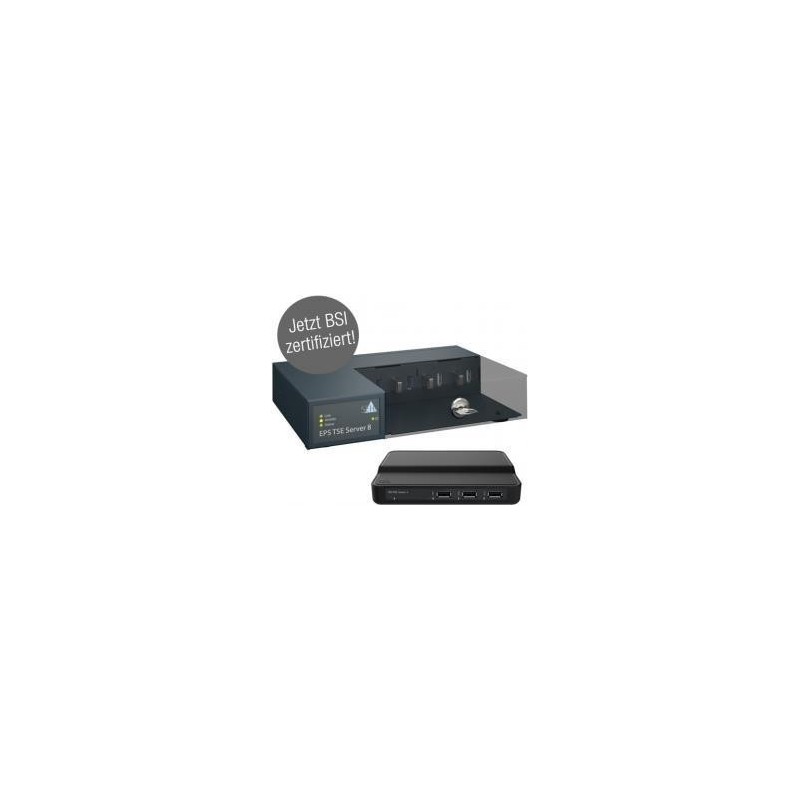 Epson EPS TSE Server 8 EPS TSE Server 8, Fiscal Server for Germany, TSE-Ports: 8, Ethernet-Ports: 1, separat bestellen: Epson T