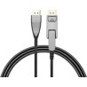 MicroConnect Premium - DisplayPort-Kabelsatz - DisplayPort 1,4 - unterstützt 8K 60 Hz (7680 x 4320) - Schwarz (DP-MMG-5000MBV1.