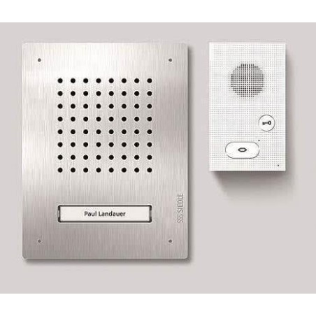 Siedle SET CLAB 850-1 E/W Audio-Set Siedle Classic Edelstahl/Weiß (210010045-00)
