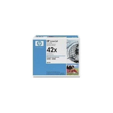 HP Toner Q5942XD (42X) - Doppelpack - Schwarz - Kapazität: 2x 20.000 Seiten (Q5942XD)
