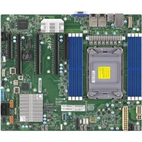 SUPERMICRO X12SPi-TF - Motherboard - ATX - LGA4189-Sockel - C621A Chipsatz - USB 3.2 Gen 1 - 2 x 10 Gigabit LAN - Onboard-Grafi