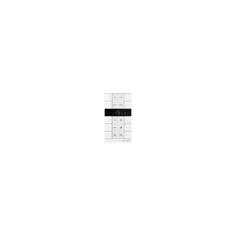 Busch-Jaeger Raumtemperaturregler 10-f. m.Bedienfunkt. SBR/U10.0.11-84 (2CKA006330A0007)