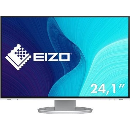 EIZO FlexScan EV2495-WT - Mit FlexStand - LED-Monitor - 61.1 cm (24.1") - 1920 x 1200 - IPS - 350 cd/m² - 1000:1 - 5 ms - HDMI,