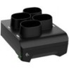 Zebra 4-Slot Battery ShareCradle - Batterieladegerät - schwarz - für P/N: BTRY-CS60EAB0E-04, BTRY-CS60EABHE-0B