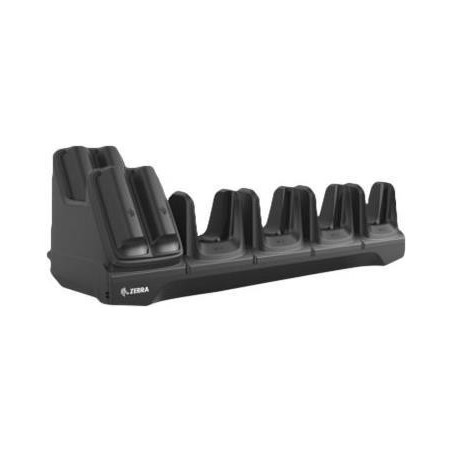 Zebra 4-Slot Terminal Charger with 4-Slot Battery Charging - Handheld-Ladestation + Batterieladegerät - für Zebra MC22, MC2200,