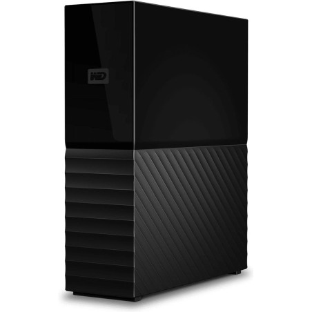 WD My Book WDBBGB0180HBK - Festplatte - verschlüsselt - 18TB - extern (Stationär) - USB3.0 - 256-Bit-AES - Schwarz (WDBBGB0180H