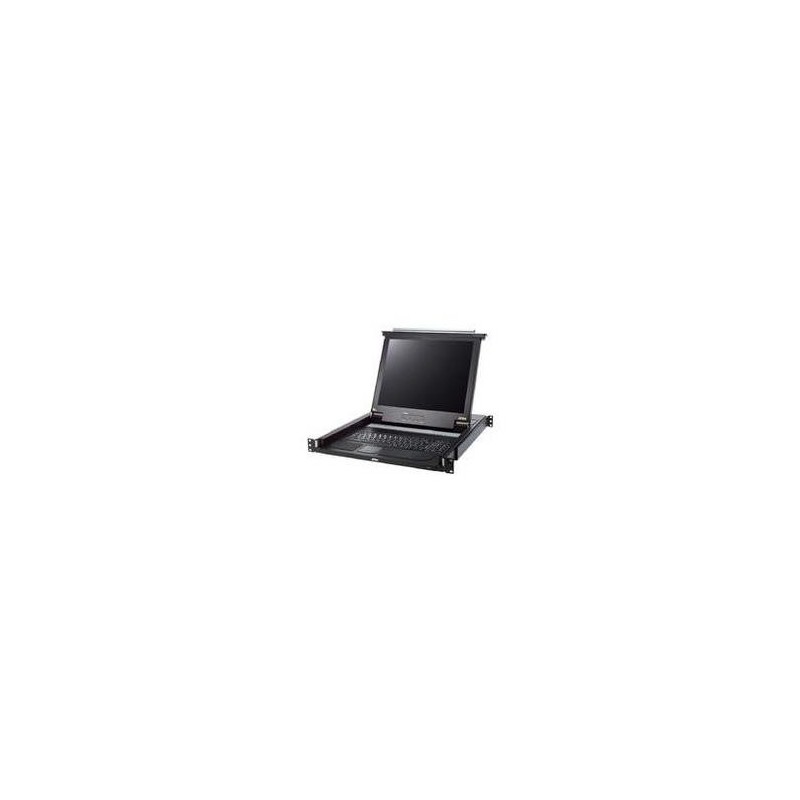 ATEN CL1000M KVM-Konsole, 43cm LCD, VGA, PS/2, Tastaturlayout D (CL1000M)