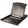 ATEN Slideaway CL5716M - KVM-Konsole mit KVM-Switch - 16 Anschlüsse - 43.2 cm (17") - Rack - einbaufähig - 1280 x 1024 - 1U