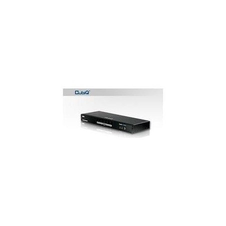 ATEN CubiQ CS1644 - KVM-/Audio-Switch - USB - 1 lokaler Benutzer - extern (CS1644)