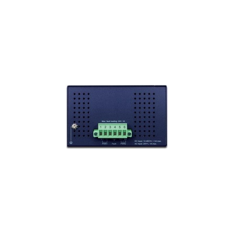 PLANET IGS-1600T - Switch - 16 x 10/100/1000 - an DIN-Schiene montierbar, wandmontierbar - AC 24 V / DC 12 - 48 V (IGS-1600T)