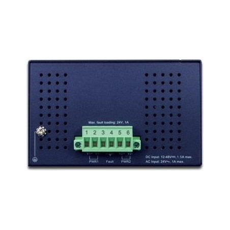 PLANET IGS-1600T - Switch - 16 x 10/100/1000 - an DIN-Schiene montierbar, wandmontierbar - AC 24 V / DC 12 - 48 V (IGS-1600T)