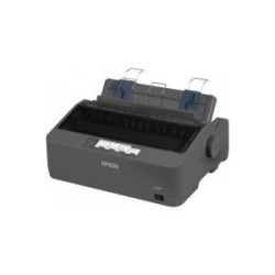 Epson LQ 350 - Drucker - monochrom - Punktmatrix - 24 Pin - bis zu 347 Zeichen/Sek. - parallel, seriell, USB 2.0 - Stromversorg