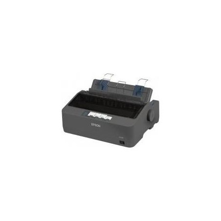 Epson LQ 350 - Drucker - monochrom - Punktmatrix - 24 Pin - bis zu 347 Zeichen/Sek. - parallel, seriell, USB 2.0 - Stromversorg